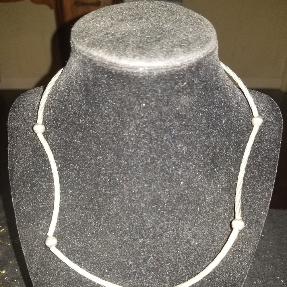 Vintage Milor Italy Sterling Silver Necklace